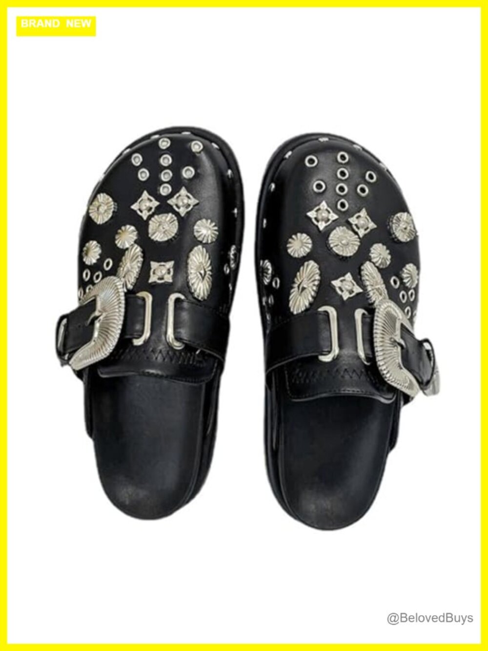 Platform Clogs Punk Emo Y2k Slide Women's